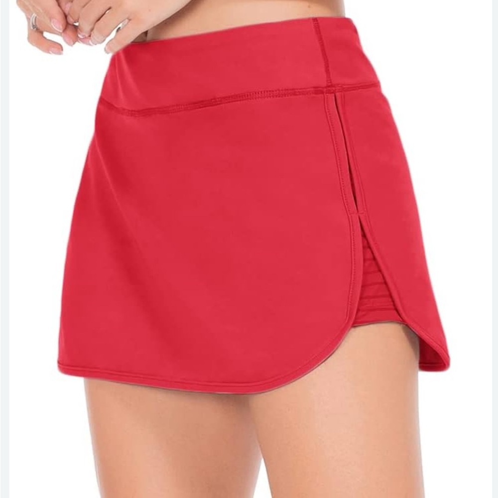 Women's Athletic Skorts Pleated Tennis Skirt with Shorts High Waisted Golf S